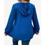 Pretty Blue Hoodie Top size 20 Image 2