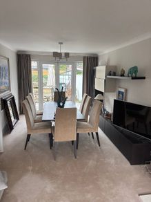 Bo Concept dining suite and wall and floor unit