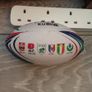 small rugby ball size 1 toy display Image 2