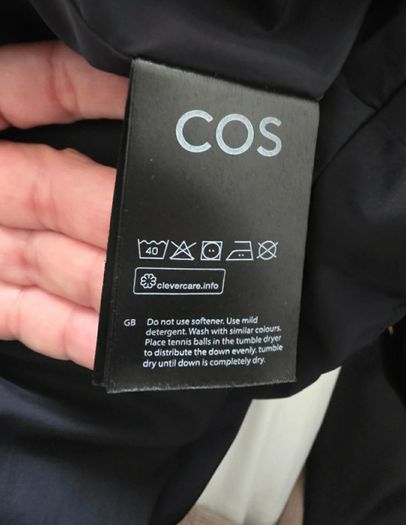 Cos Puffer Jacket Size Large
