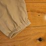 Semi long sleeved blouse brown/creme colour Image 4