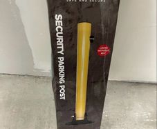 Parking bollard security post driveway