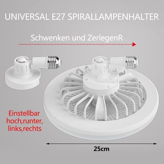 Brand New Ceiling Fan Chandelier, Ceiling Fan with Light,