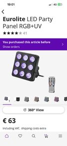 Led Rgb + Uv
