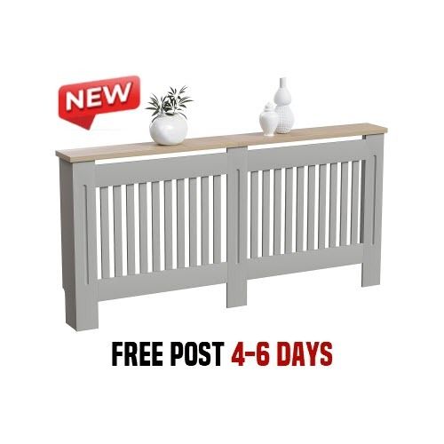 XL 172cm Radiator Cover Grey