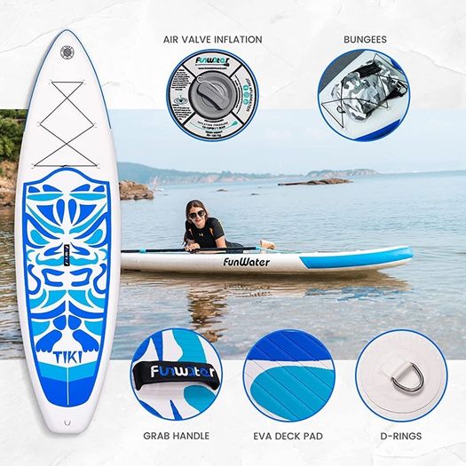 Inflatable Stand UP Paddle Board Ultra-Light Green Pink Everything Included ISUP, Adj Paddle, Pump, SUP Backpack, Leash, Waterproof Bag, Non-Slip Deckpad Youth (FREE POSTAGE)