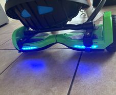 Hovertrax Hoverboard with Go-Kart Attachment.