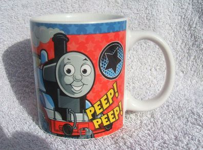 THOMAS & FRIENDS (All Aboard!) - a child's mug featuring Thomas the Tank Engine and Percy (dated 2009)
