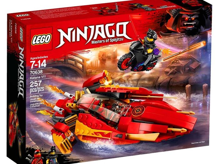 Lego Ninjago 70638: Katana V11 (2018) 100% Complete W/BOX