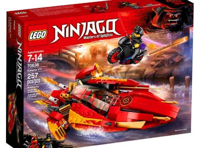 Lego Ninjago 70638: Katana V11 (2018) 100% Complete W/BOX