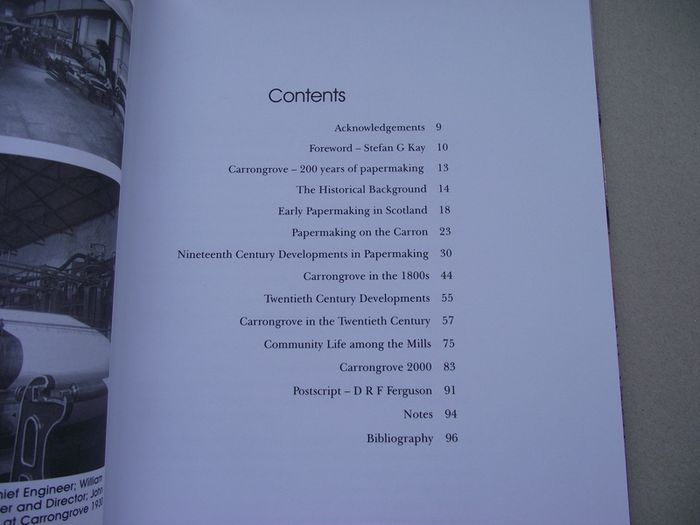 'Carrongrove: 200 years of Papermaking' by Argyll Publishing