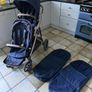 Cybex Gazelle Buggy with Bassinet and 2nd seat Image 2
