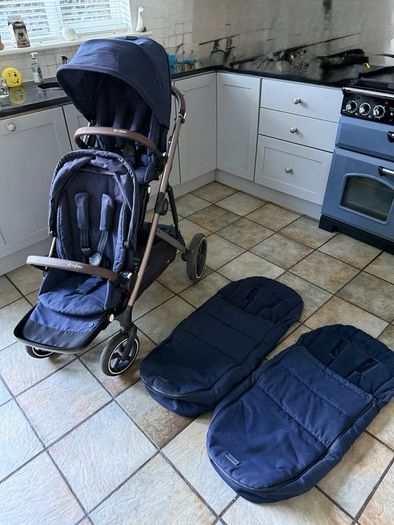 Cybex Gazelle Buggy with Bassinet and 2nd seat