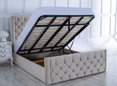 Double Small Double 4ft 4ft6 Ottoman Storage Beds
