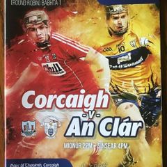2018 Cork v Clare - GAA Munster Hurling Round 1 Programme
