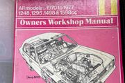 Haynes Manual: 70-77 Hilman Avenger / Chrysler Avenger