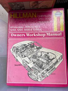 Haynes Manual: 70-77 Hilman Avenger / Chrysler Avenger
