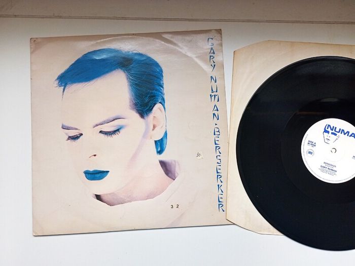 Berserker Gary Numan 12,, Single 1984