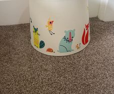 IKEA kids lampshade