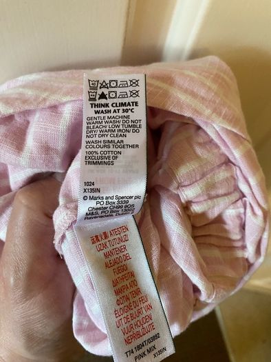 dress girl M&S pink