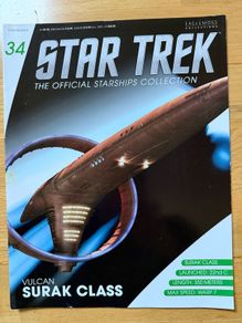 Star Trek The Official Starships Collection Issue 34 Vulcan Surak Class