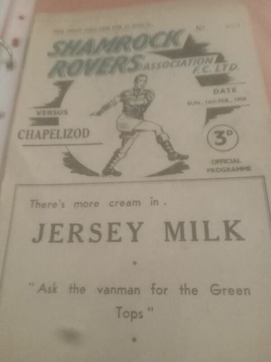 league of Ireland Programmes