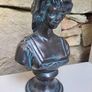Painted bronzed bust Figurine Image 6