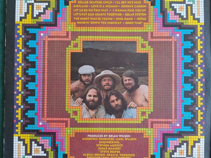 The Beach Boys - Love You Vinyl LP (1977) Orignal UK Release w/Inner Sheet Pop Rock EX+