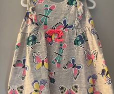 Target Australia Butterfly sun dress Size 6-12 mths EUC