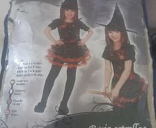 Girls witch's costume