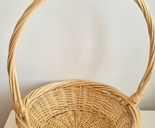 Wicker basket.