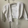 1st position ballet uniform: leotard, cardigan and tights 7yr Image 3
