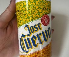Jose Cuervo Collectible Aluminum Cup Tumbler Talavera Pattern