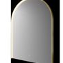 Arch 500x700 brushed brass mirror Image 2