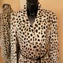 Women's Coat Leopard Print REDUCED Size 14 Image 4