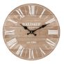 Classic Vintage-inspired Roman Numerals Round Wall Clock Image 3