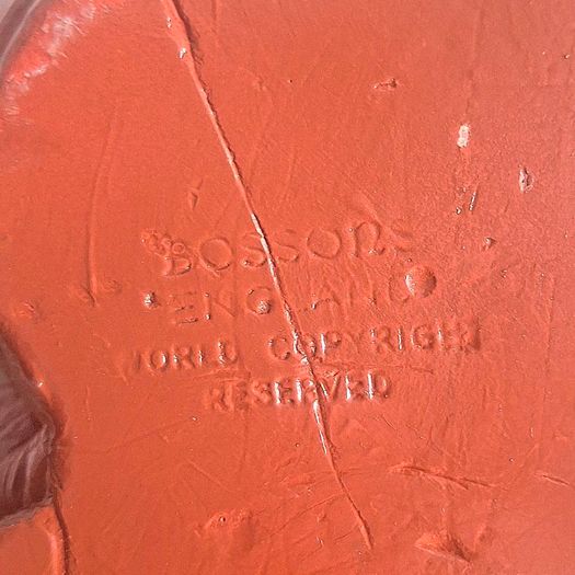 1960s Bossons 'Pathan' Chalkware Wall Plaque