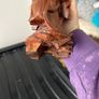 antique wooden hand carve man Image 3