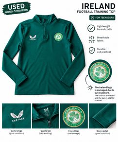 Castore Ireland Football Training Top - Teenagers