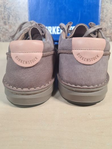 BIRKENSTOCK PASADENA shoes suede leather taupe beige brown Size UK 5 EU 38 boys girls women unisex BRAND NEW BOXED