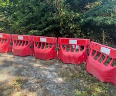 Interlocking safety barriers