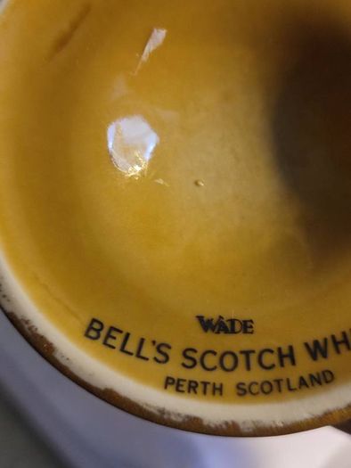 Set Of 2 Bell's Scotch Whisky bell Bottle.
