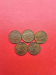 5 Decimal Irish Halfpennies