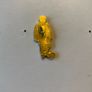 Belgian football pin badge profondeville Image 2