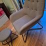 Turio Chair & foot stool Image 2