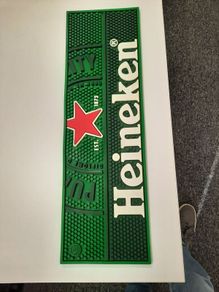 Heineken bar runner mat