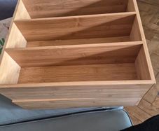 Wooden Drawer Organisers x2