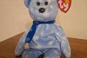 Rare &amp; Retired TY Beanie Baby With Errors- Holiday Teddy