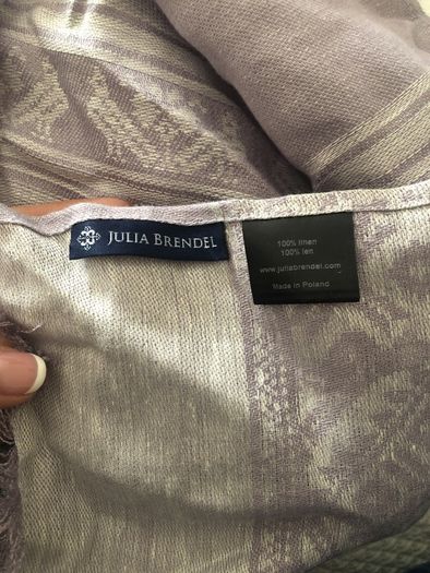 Julia Brendel Linen scarf.