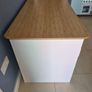 Desk with Drawer Unit Wood Effect Top Image 3